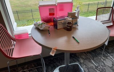 Hull Student Union Table