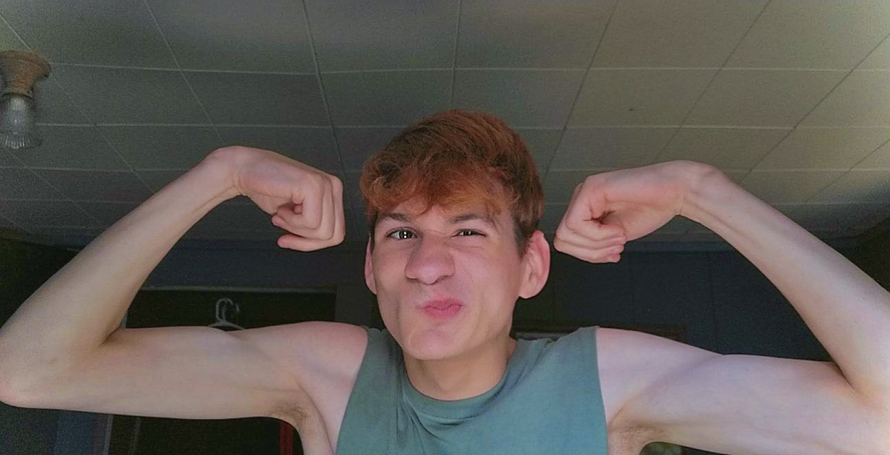 Cal Reeves Posing