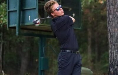 Andre Jacobs Taking a Swing
