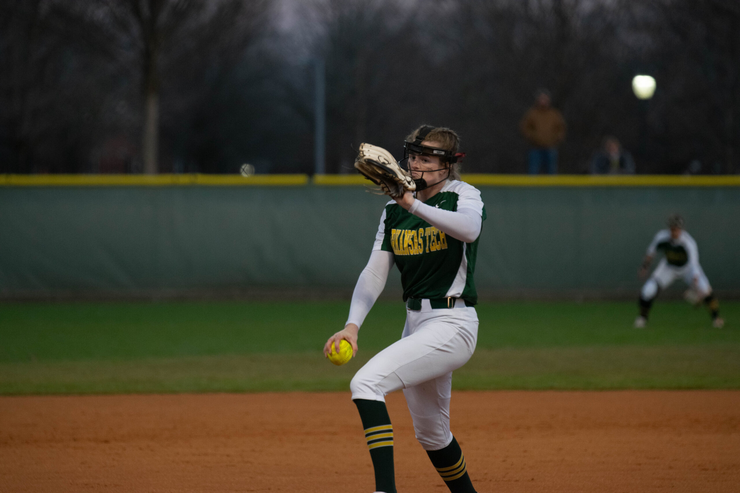 Shanon Lasey at the pitch