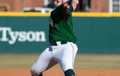 Patrick Miner Pitching the Ball