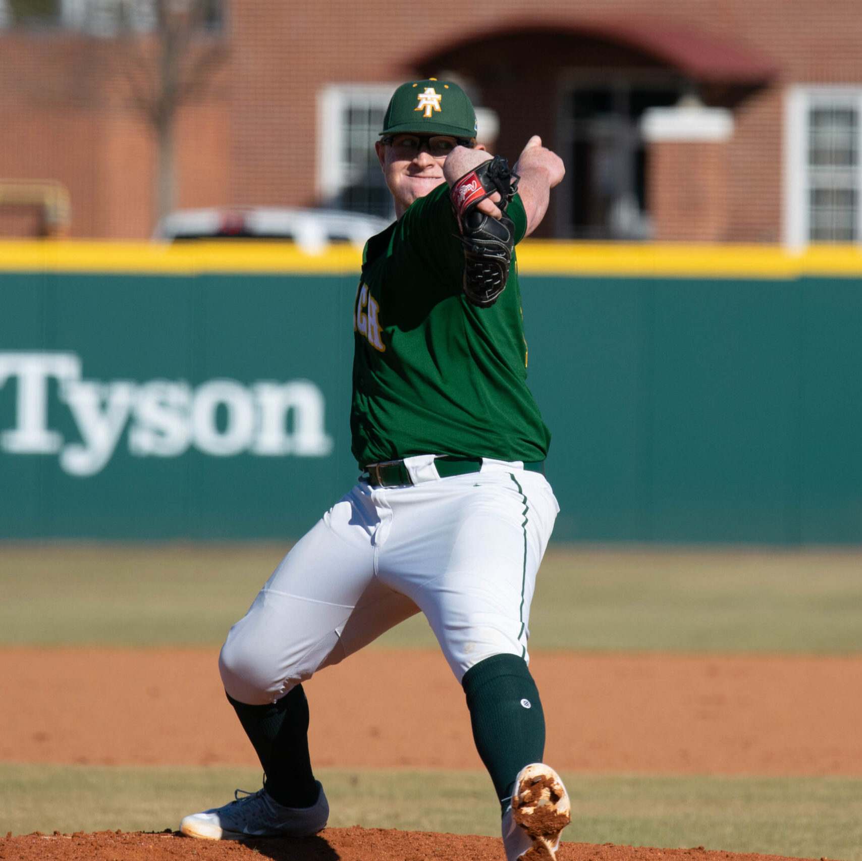 Patrick Miner Pitching the Ball