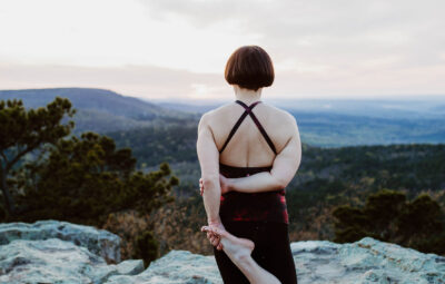 Erin Clair At The Top Of a Mountain