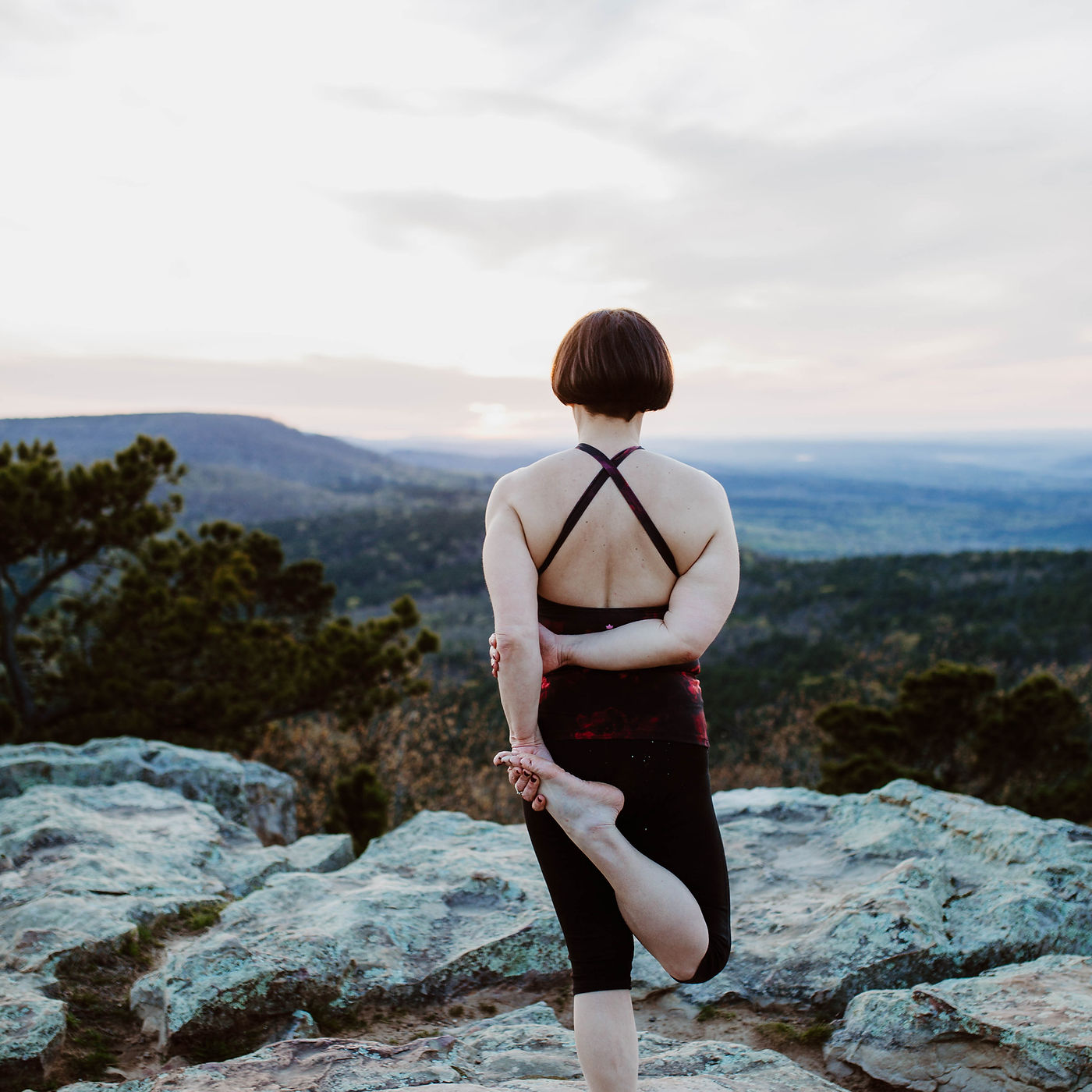 Erin Clair At The Top Of a Mountain