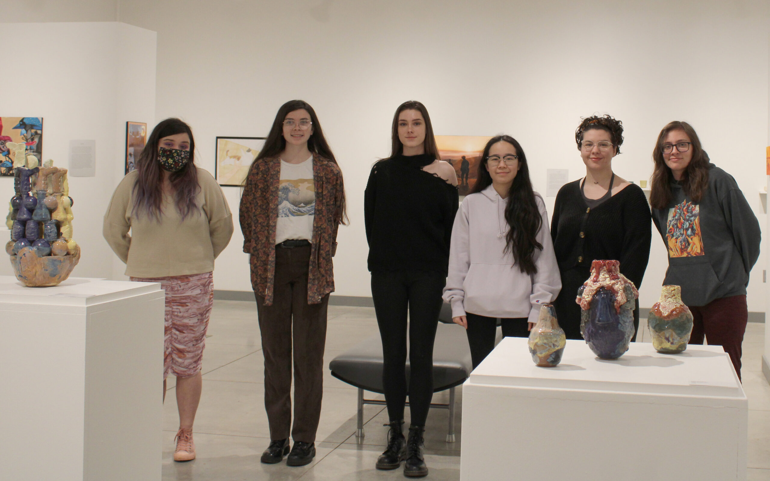 Artists at the Memory of Us Exhibit