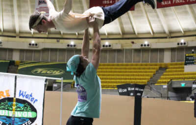 Doing a Lift at the Greek Dance
