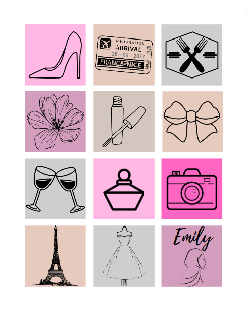 Emily in Paris Graphic