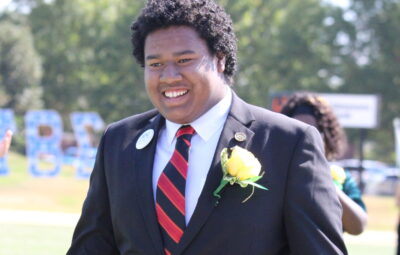 Homecoming King Marquis Vasquez
