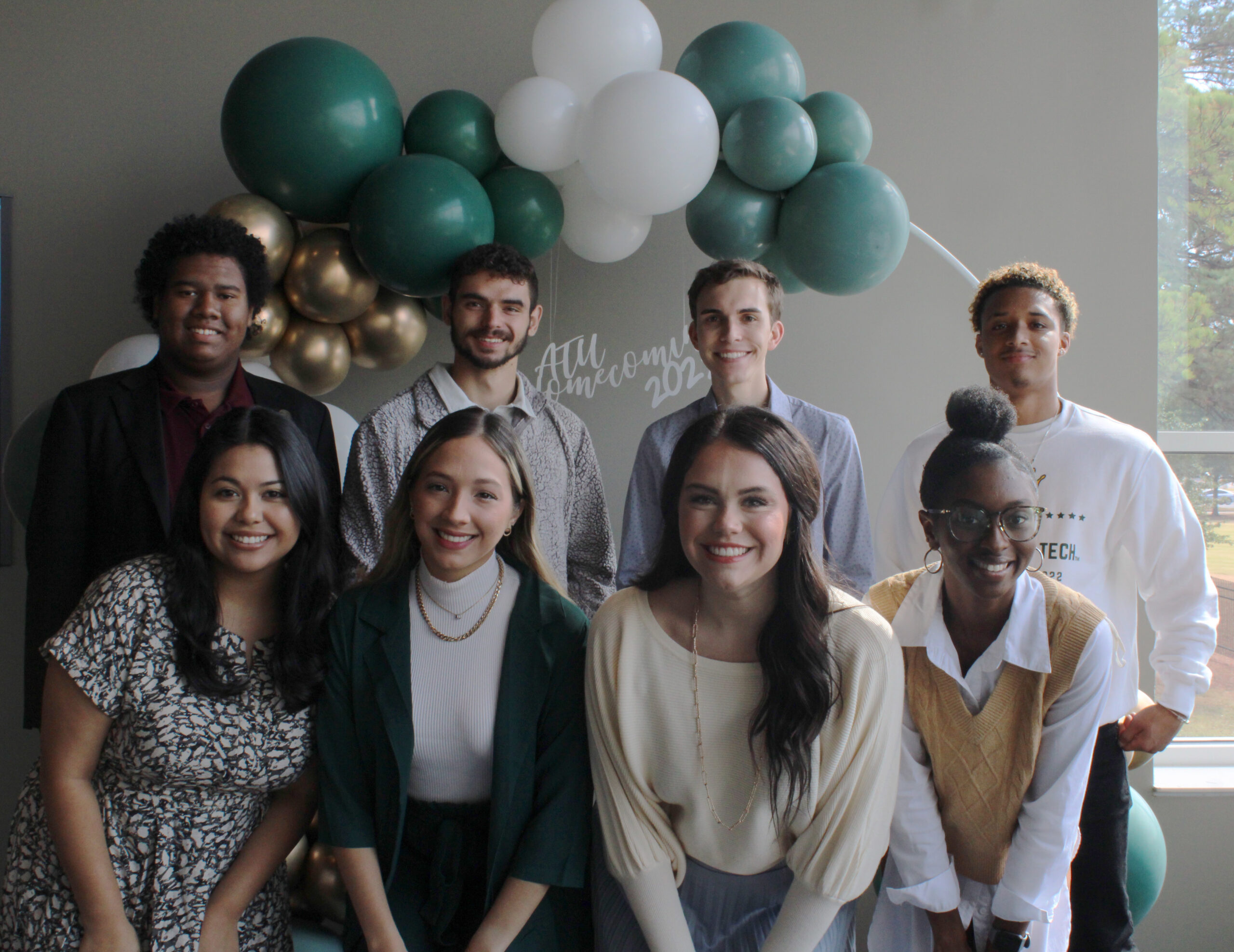 Homecoming Court at the Meet Your Court Event