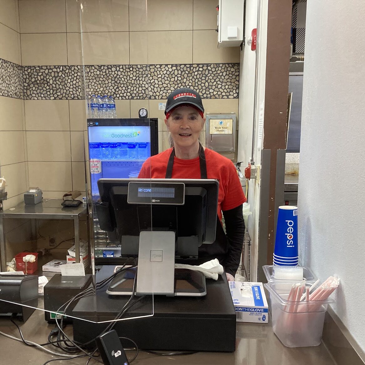 Worker at Jerry's Diner