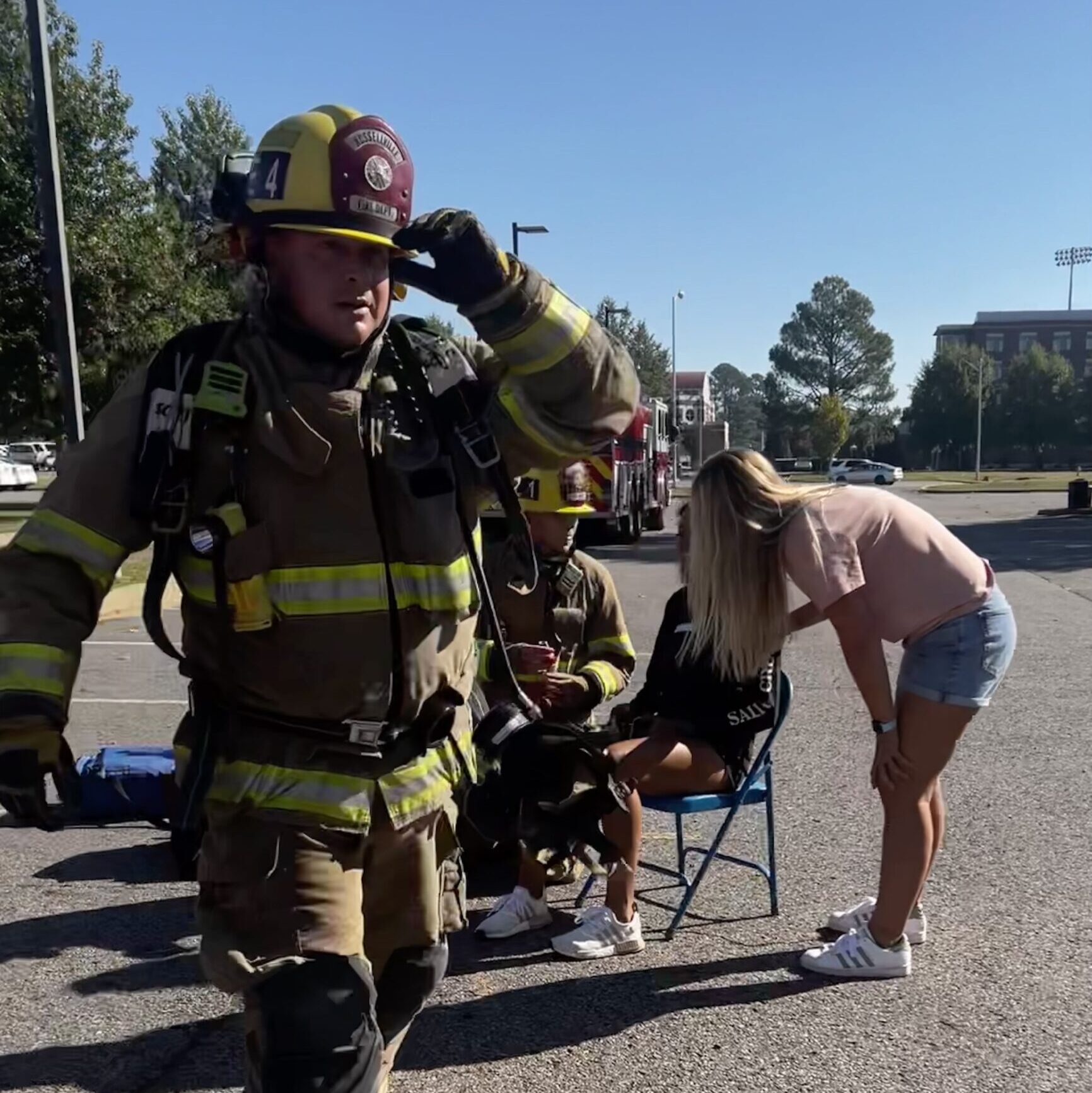 First Responder at Drill Training