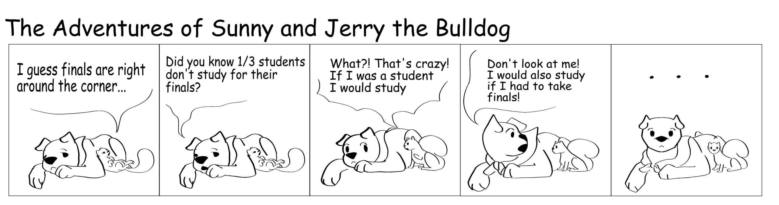 Adventures of Sunny and Derry the Bulldog Comic