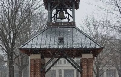 Bell Tower in the Snow