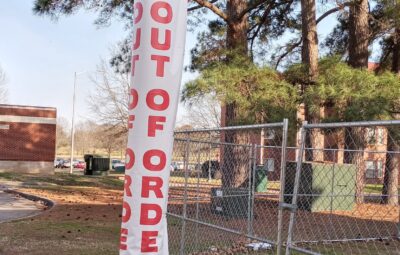 Out of Order Light Pole
