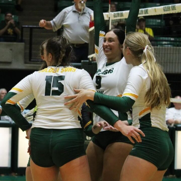 Golden Suns Celebrating a Victory