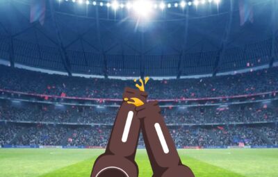Beer at Sporting Event Graphic