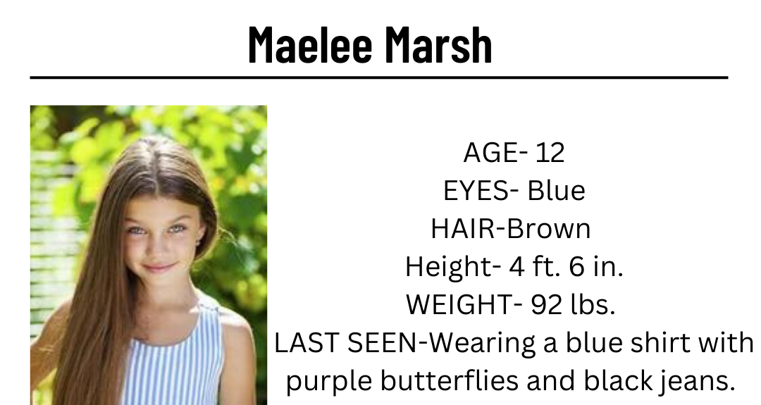 Missing Person Graphic