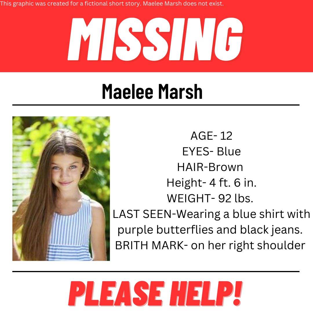 Missing Person Graphic