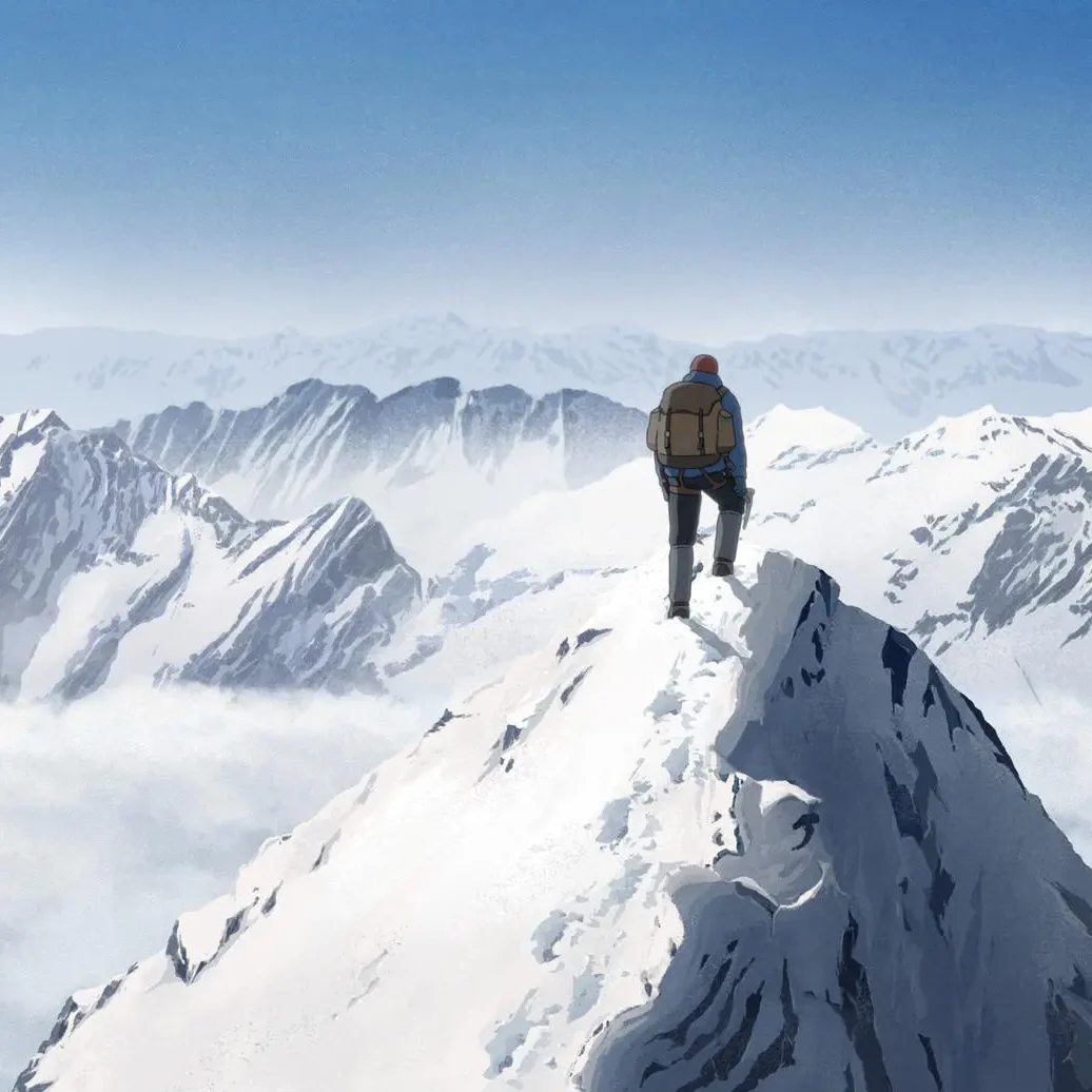Summit of the Gods Poster Art