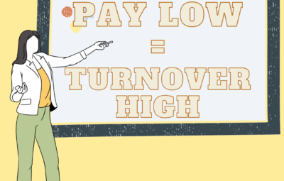 Low Pay Graphic