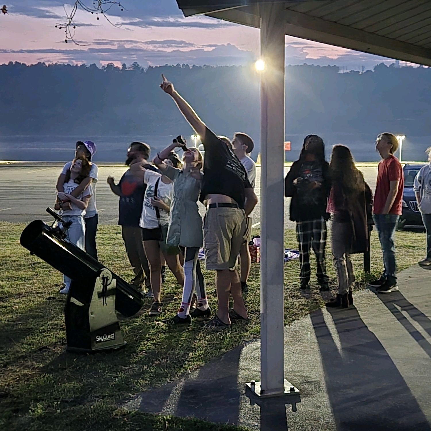 ATU students and faculty stargaze